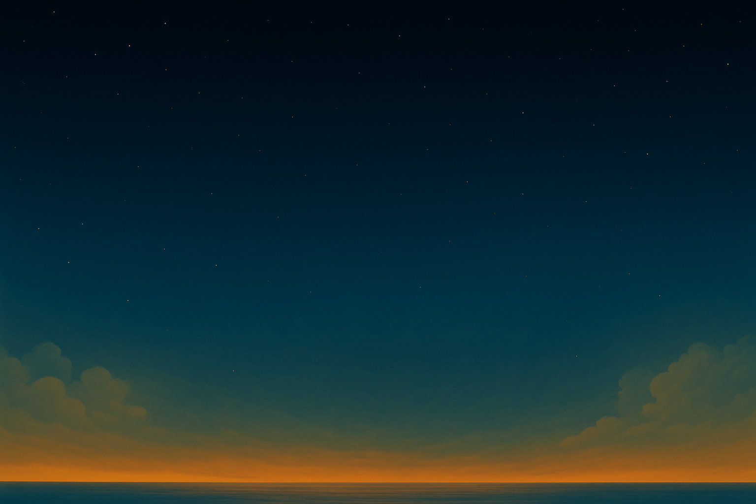 Phase 3 - Sunset twilight with clouds background